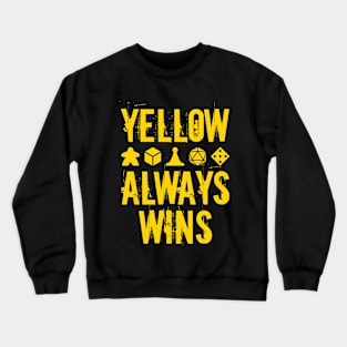 Yellow Always Wins Crewneck Sweatshirt